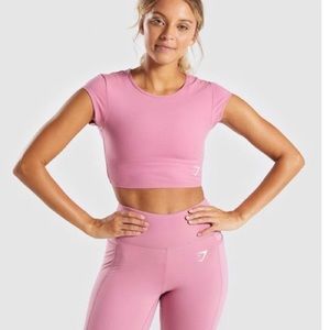 Gymshark Dreamy Cap Sleeve Crop Top